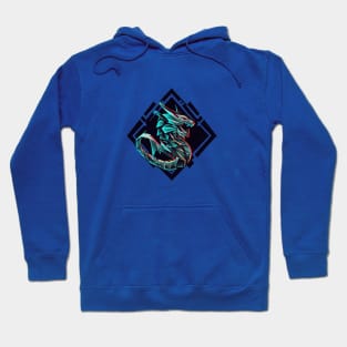 Geometric Dragon Hoodie